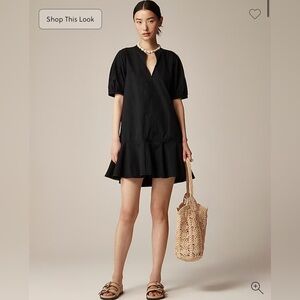 Delilah dress in cotton poplin J Crew XS Petite
